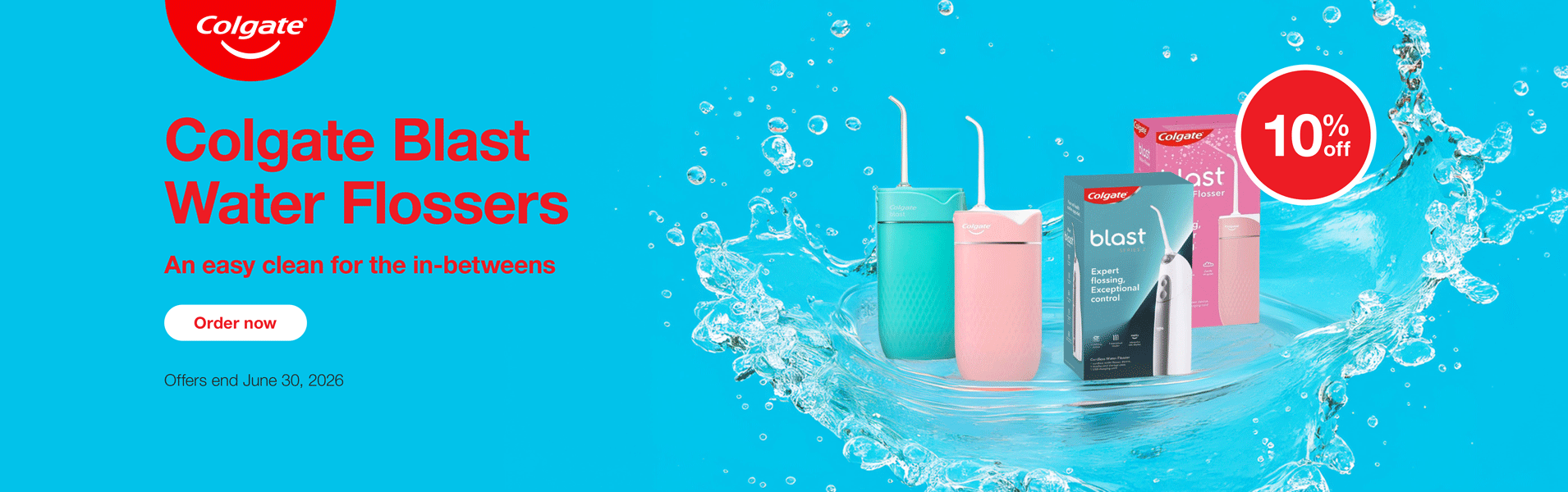 HS Colgate Blast Water Flossers